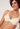 Nahaufnahme von einem Damen-Model, das HU whisper white mikrofaser Bügel BH trägt