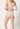 Rückansicht von einem Damen-Model, das HU dusty rose modal/viskose/tencel Rio Slip trägt