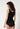 Rückansicht von einem Damen-Model, das HU black modal/viskose/tencel Tanktop trägt