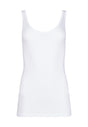 Vorderansicht (Freisteller) von HU white modal/viskose/tencel Tanktop