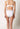 Rückansicht von einem Damen-Model, das HU white mikrofaser Maxi Slip trägt