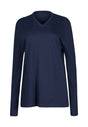 Vorderansicht (Freisteller) von HU dress blue baumwolle Shirt langarm