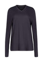 Vorderansicht (Freisteller) von HU anthracite baumwolle Shirt langarm